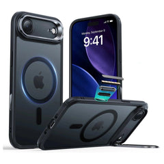 ESR iPhone Air Classic Hybrid Stash Case m. Kickstand - MagSafe Kompatibel - Mat Sort