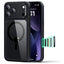 ESR iPhone 17 Pro Classic Hybrid Case m. Camera Control Knap - MagSafe Kompatibel - Gennemsigtig / Sort