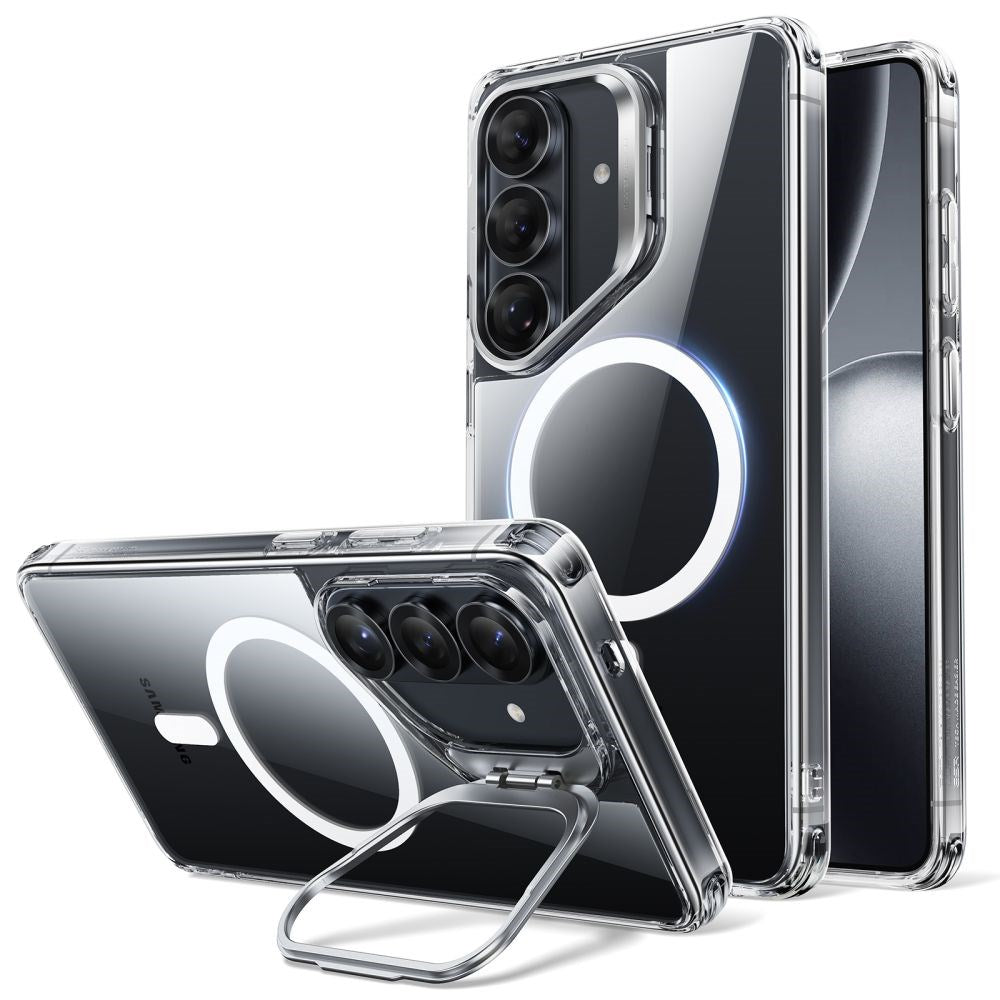 Samsung Galaxy S26 ESR Classic Hybrid Kickstand Cover - MagSafe Kompatibel - Gennemsigtig