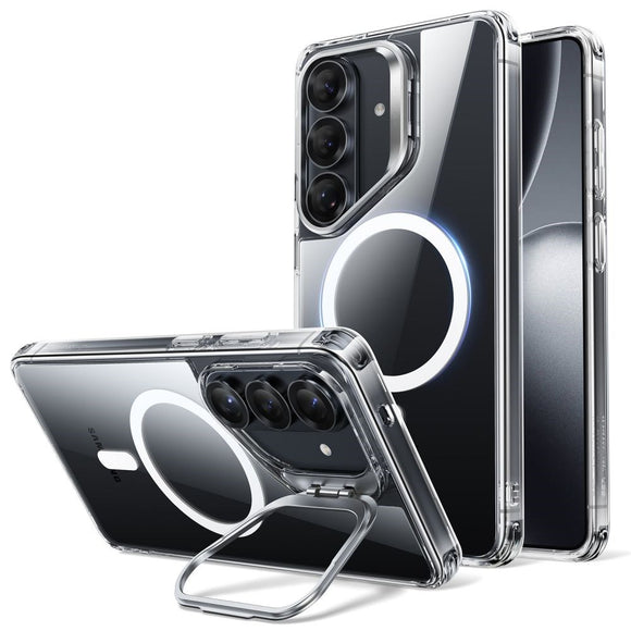 Samsung Galaxy S26 ESR Classic Hybrid Kickstand Cover - MagSafe Kompatibel - Gennemsigtig