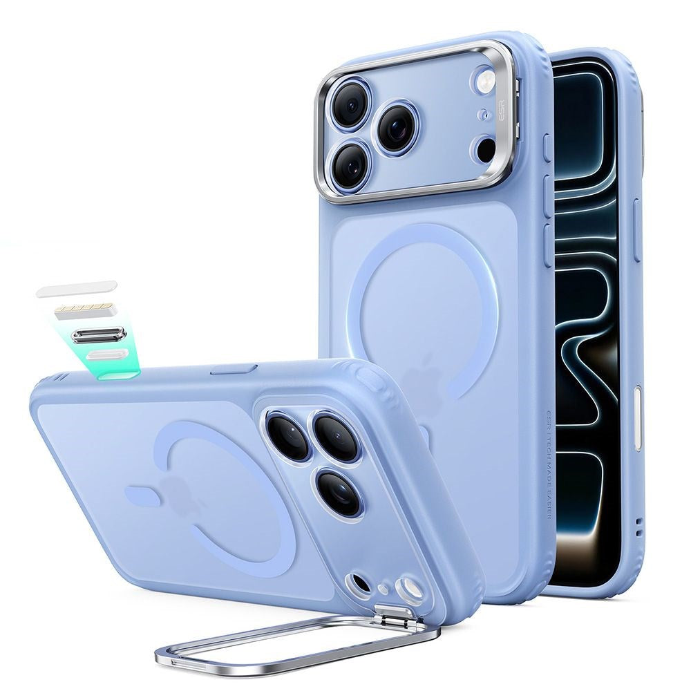 iPhone 18 Pro / 17 Pro ESR Classic Hybrid Kickstand Cover - MagSafe Kompatibel - Blå