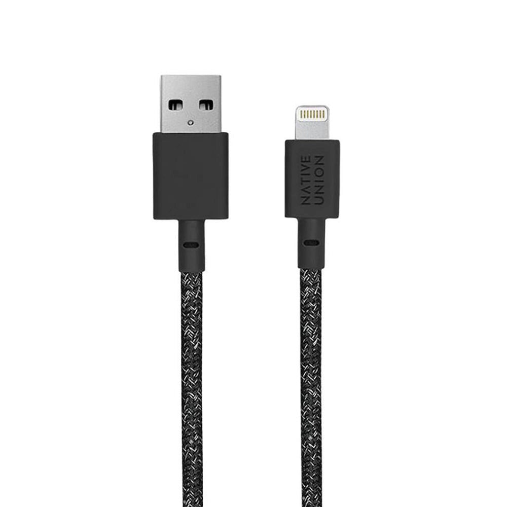 Native Union Night Kabel USB-A til Lightning m. Læderspænde 3 m. - Cosmos