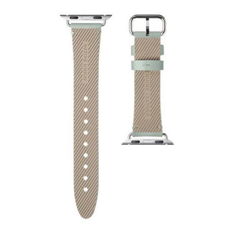 Apple Watch (38/40/SE/41/42mm) Native Union Classic Strap Ægte Læder Rem - Grøn