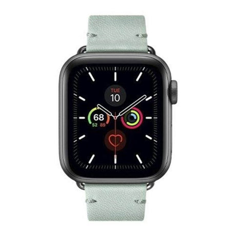 Apple Watch (42/44/SE/45/46/49mm) Native Union Classic Strap Ægte Læder Rem - Grøn