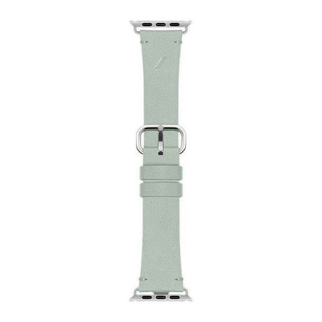 Apple Watch (42/44/SE/45/46/49mm) Native Union Classic Strap Ægte Læder Rem - Grøn
