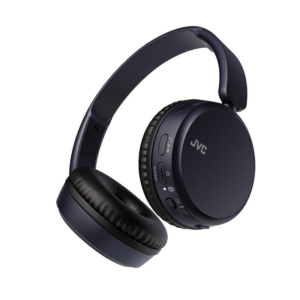 JVC Deep Bass HA-S36W Trådløse On-Ear Høretelefoner - Blå