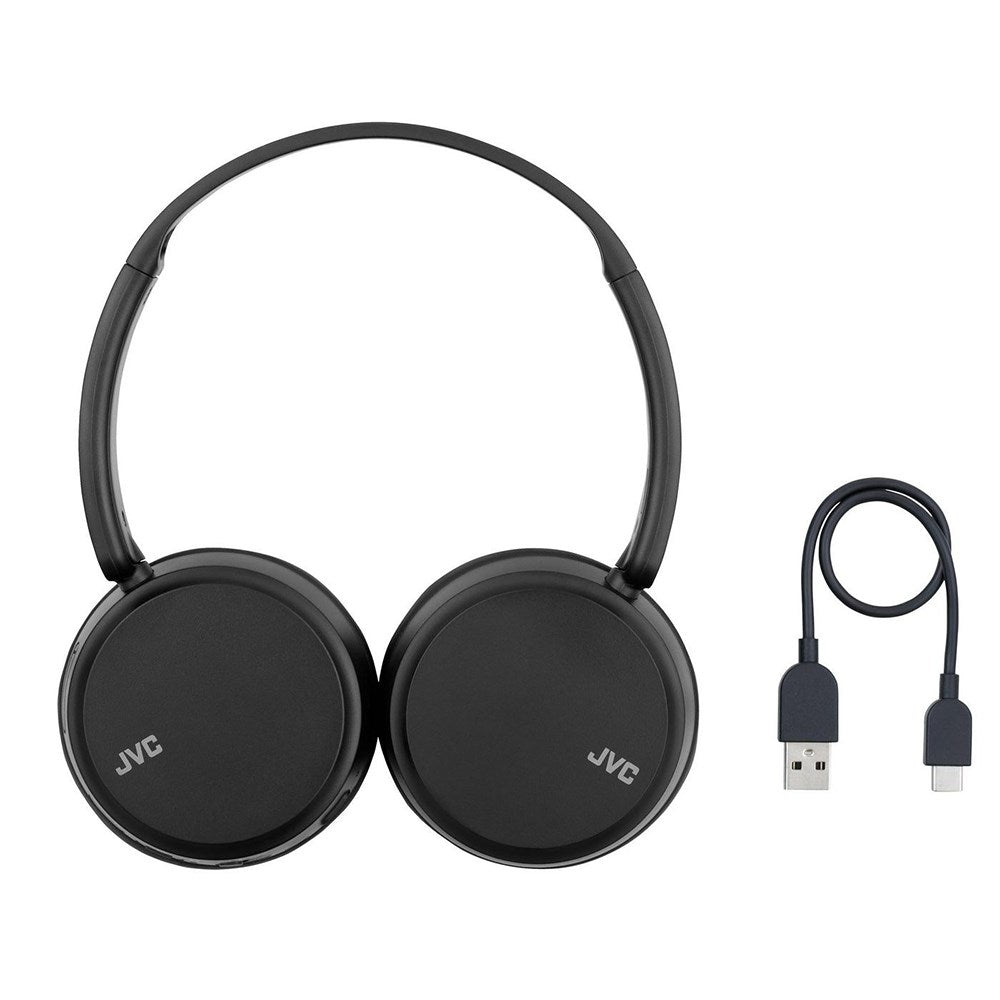 JVC Deep Bass HA-S36W Trådløse On-Ear Høretelefoner - Sort
