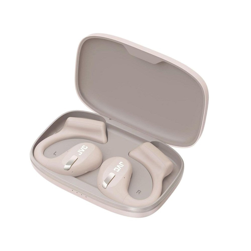 JVC Nearphones HA-NP50T True Wireless Open-Ear Headset - Beige