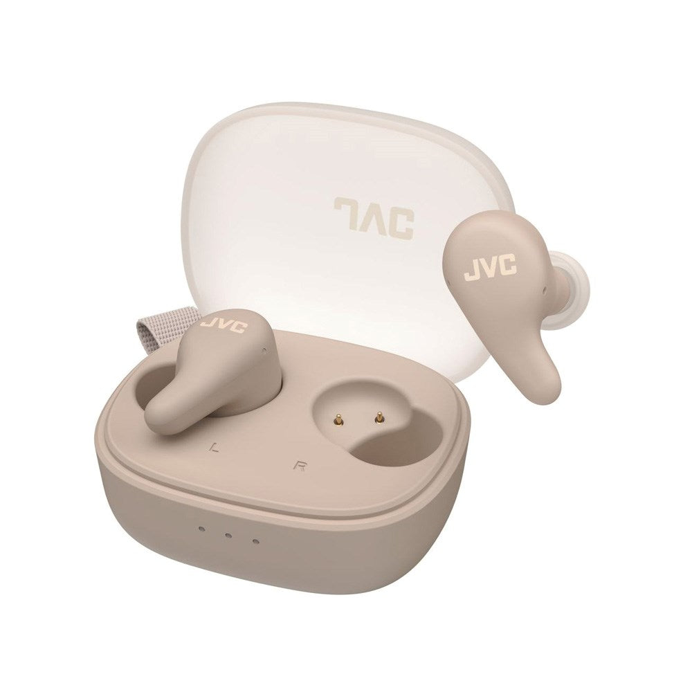 JVC Gumy HA-A23T True Wireless In-Ear Høretelefoner - Active Noise Cancelling - Beige