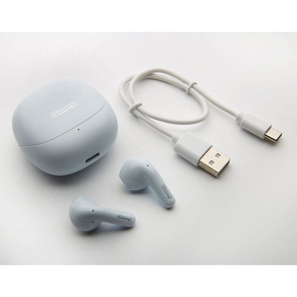 JVC Gumy True Wireless Headset - In-Ear - Lyseblå