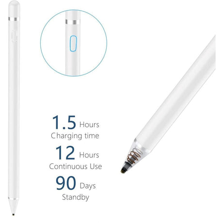 Tech-Protect Active Pen Stylus - Hvid