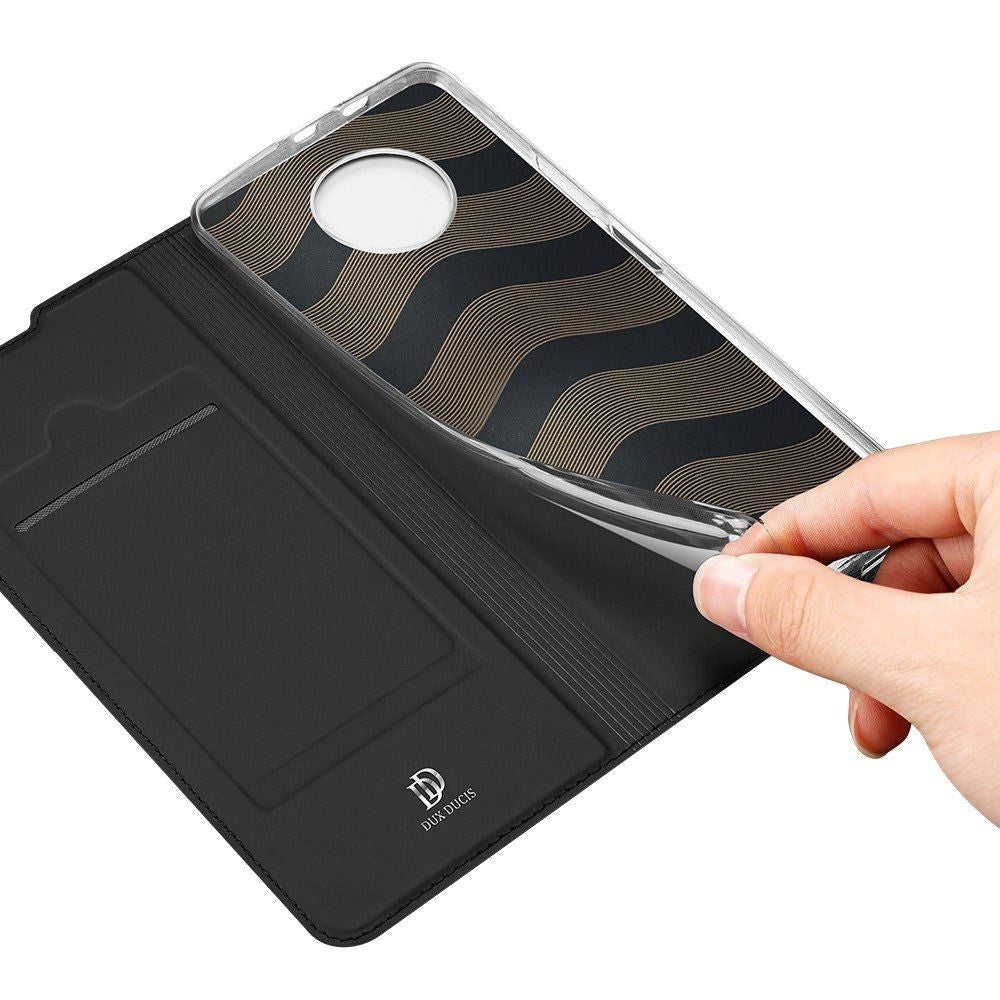 Xiaomi Redmi Note 9T (5G) DUX DUCIS Skin Pro Series Thin Wallet Cover - Sort