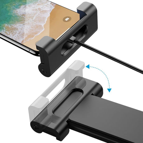 Tech-Protect Car Mount Mobil- & Tabletholder Til Bilens Nakkestøtte - Max Mobil: 135mm x 240mm - Sort
