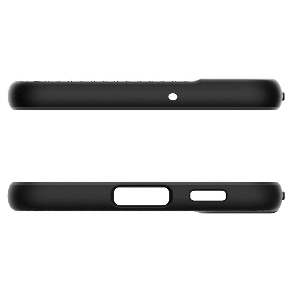 Samsung Galaxy S22 Spigen Liquid Air Cover - Sort