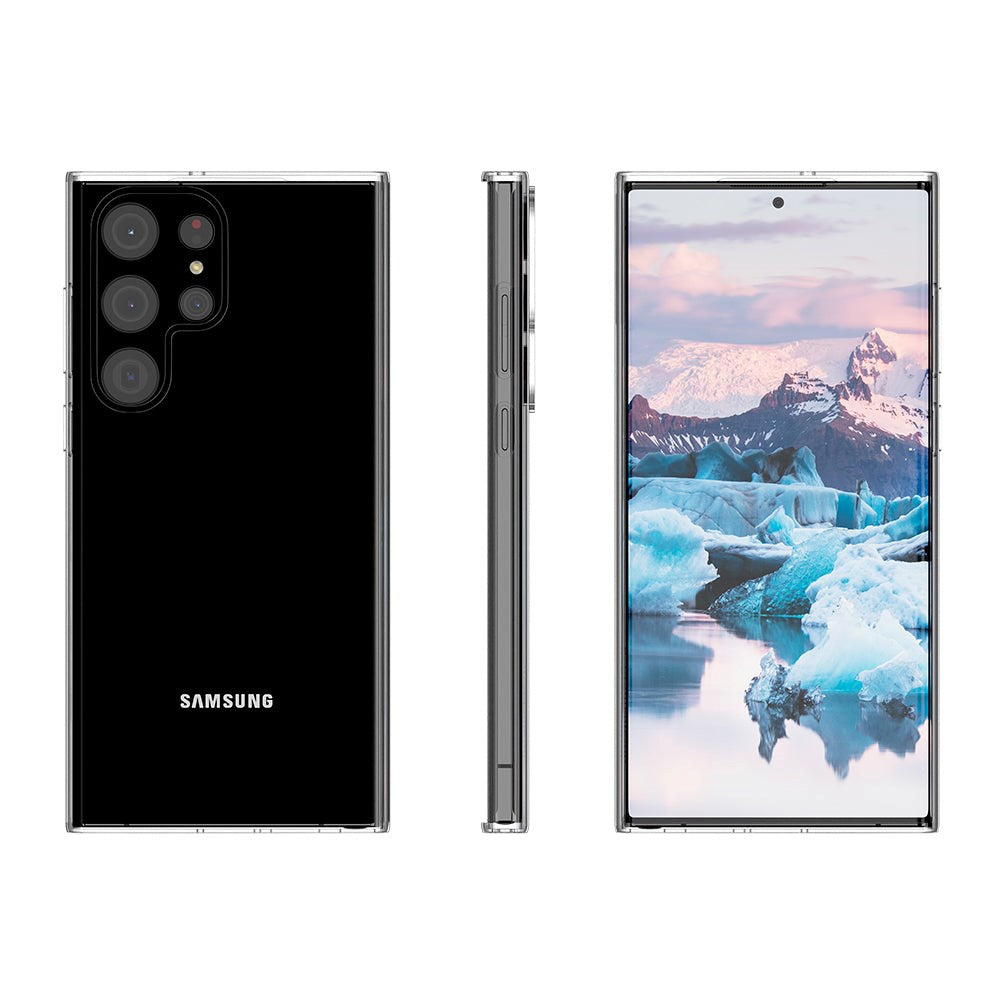 dbramante1928 Samsung Galaxy S23 Ultra Greenland Cover - 100% Genbrugsplast - Clear