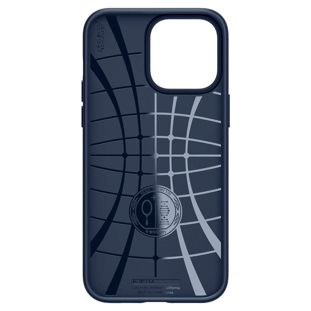 iPhone 14 Pro Spigen Liquid Air Cover - Blå