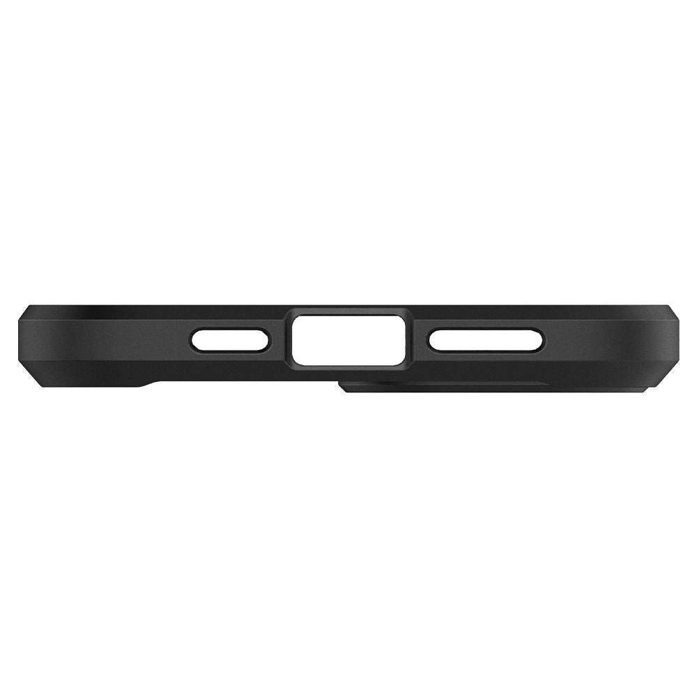 iPhone 12 / 12 Pro Spigen Ultra Hybrid Cover - Gennemsigtig / Sort