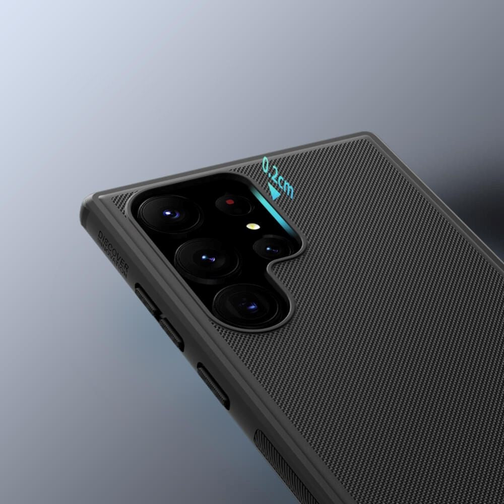 Samsung Galaxy S23 Ultra Nillkin Frosted Shield Pro Cover - Sort