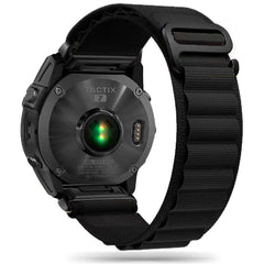 Universal Garmin 26mm QuickFit Tech-Protect Nylon Pro Urrem - Sort