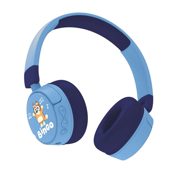 BLUEY Trådløst Headset On-Ear til Børn 85-95DB - Blå
