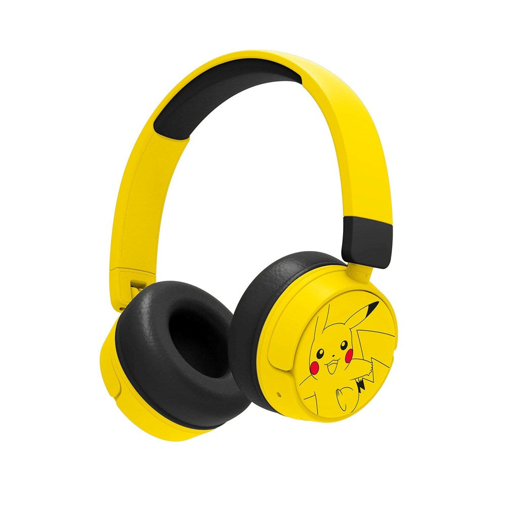 Pikachu OTL On-Ear Trådløse Høretelefoner til Børn - Gul / Sort