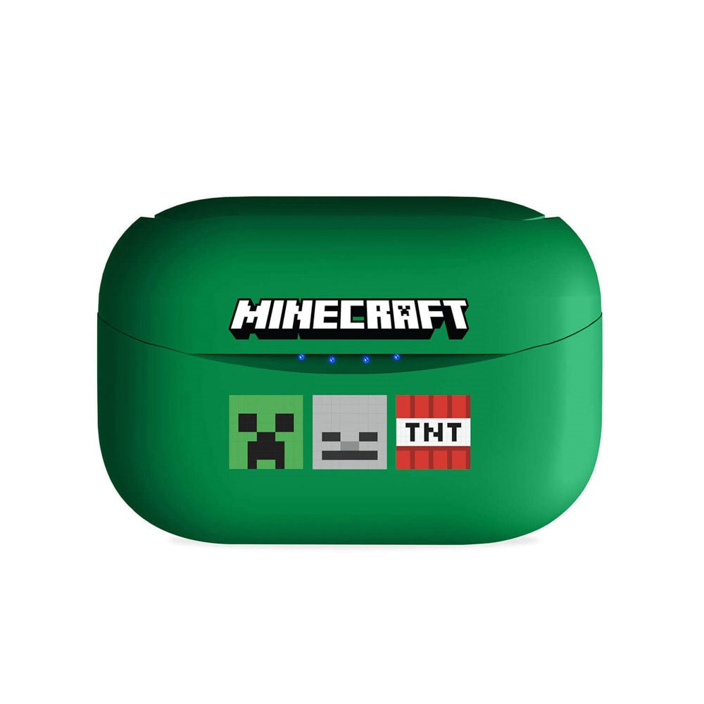 Minecraft OTL In-Ear True Wireless Høretelefoner - Grøn