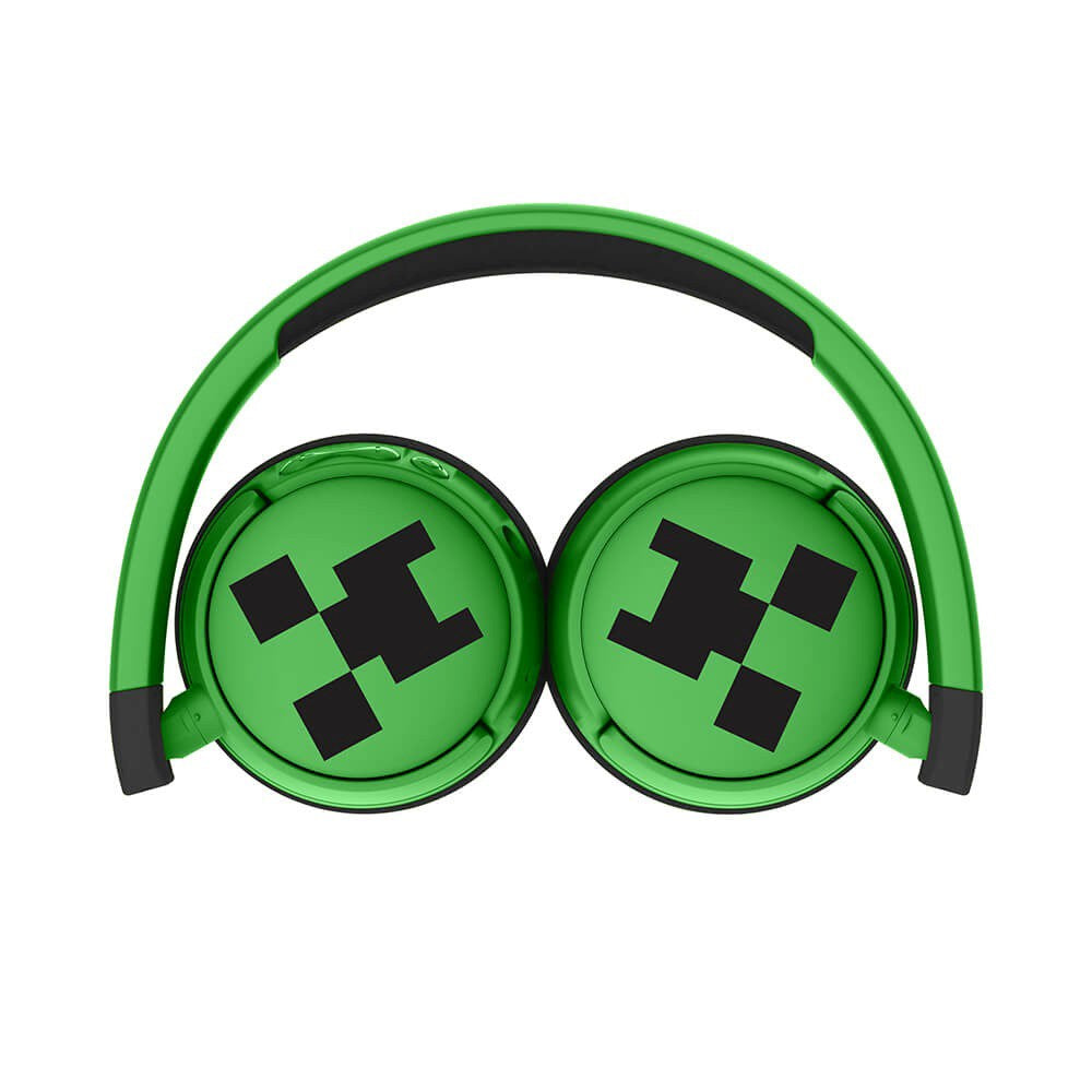 Minecraft OTL On-Ear Trådløse Høretelefoner til Børn - Grøn / Sort