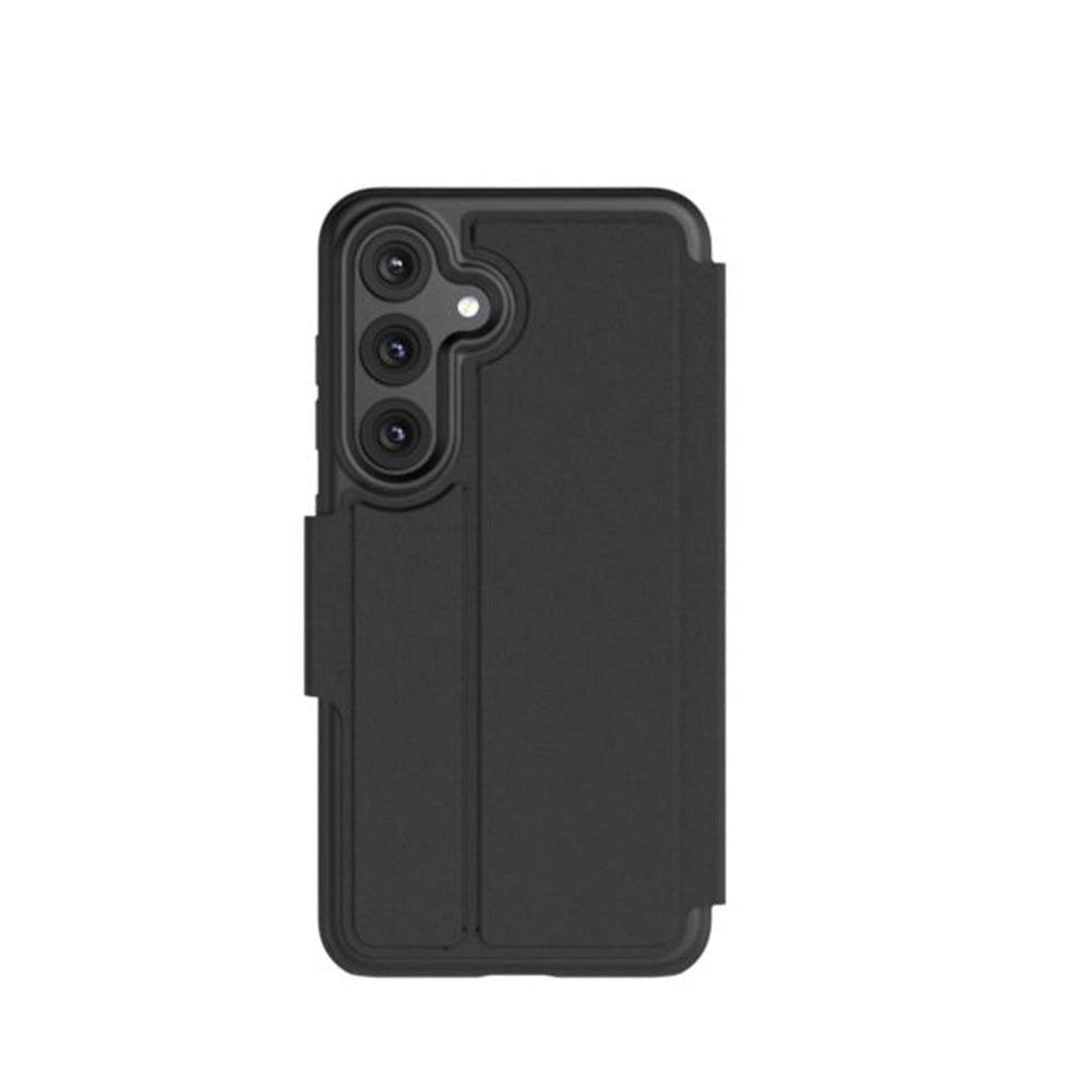 Samsung Galaxy S24 Tech21 Evo Lite Wallet Læder Cover - Sort