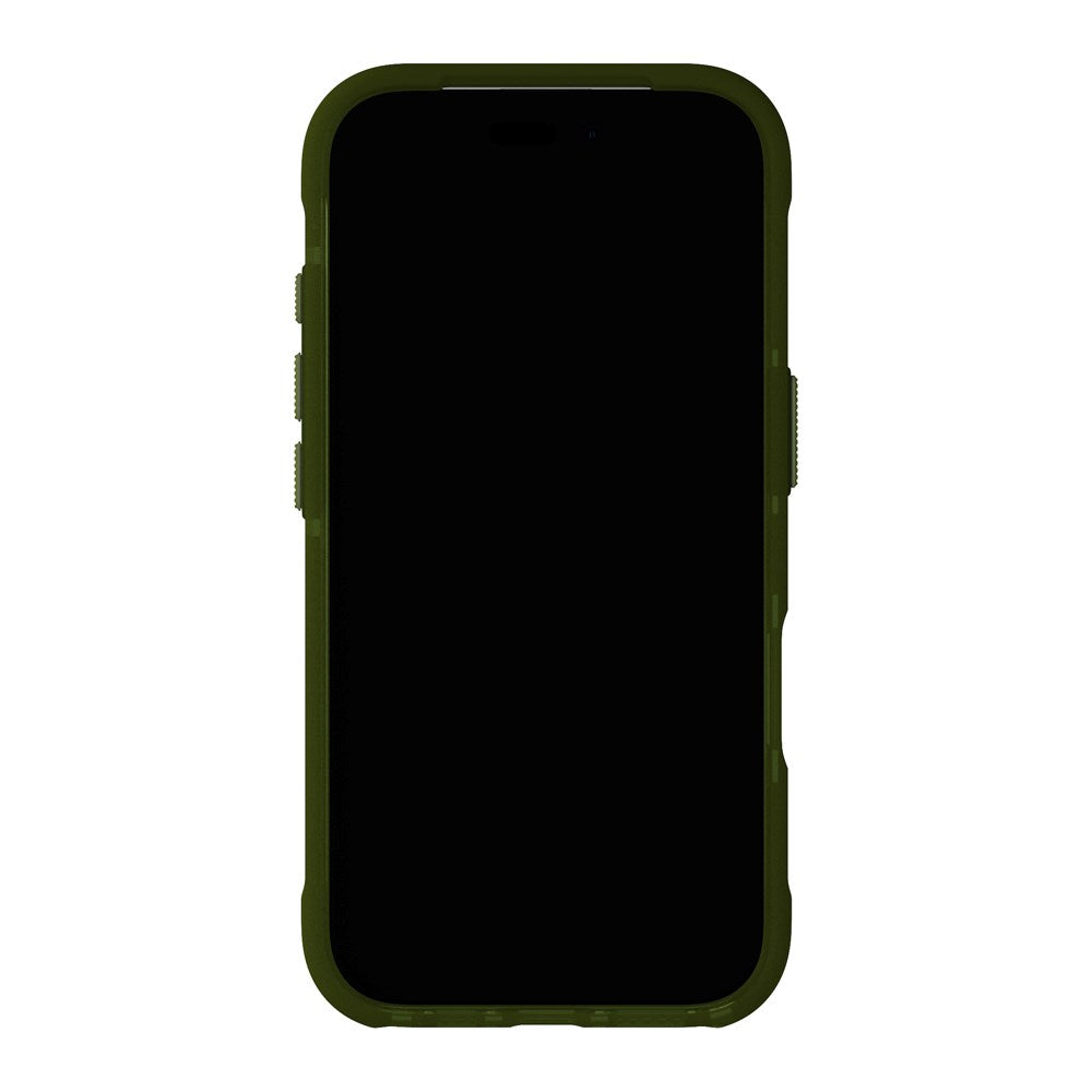 iPhone 16 Tech21 EVO Armor Cover - MagSafe Kompatibel - Gennemsigtig / Grøn - (DEMO)