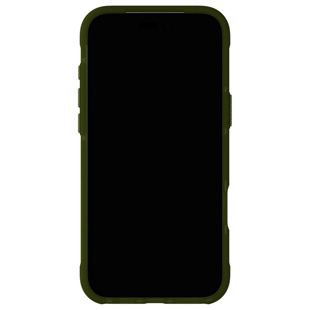 iPhone 16 Plus Tech21 EVO Armor Cover - MagSafe Kompatibel - Gennemsigtig / Grøn