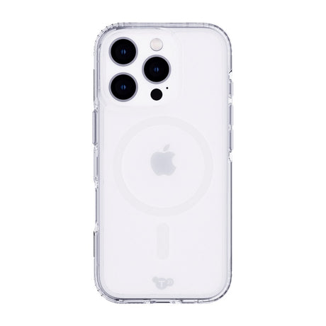iPhone 16 Pro Tech21 EVO Clear Cover - MagSafe Kompatibel - Gennemsigtig