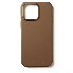 Mujjo iPhone 16 Pro Max Leather Case - MagSafe Kompatibel - Tan