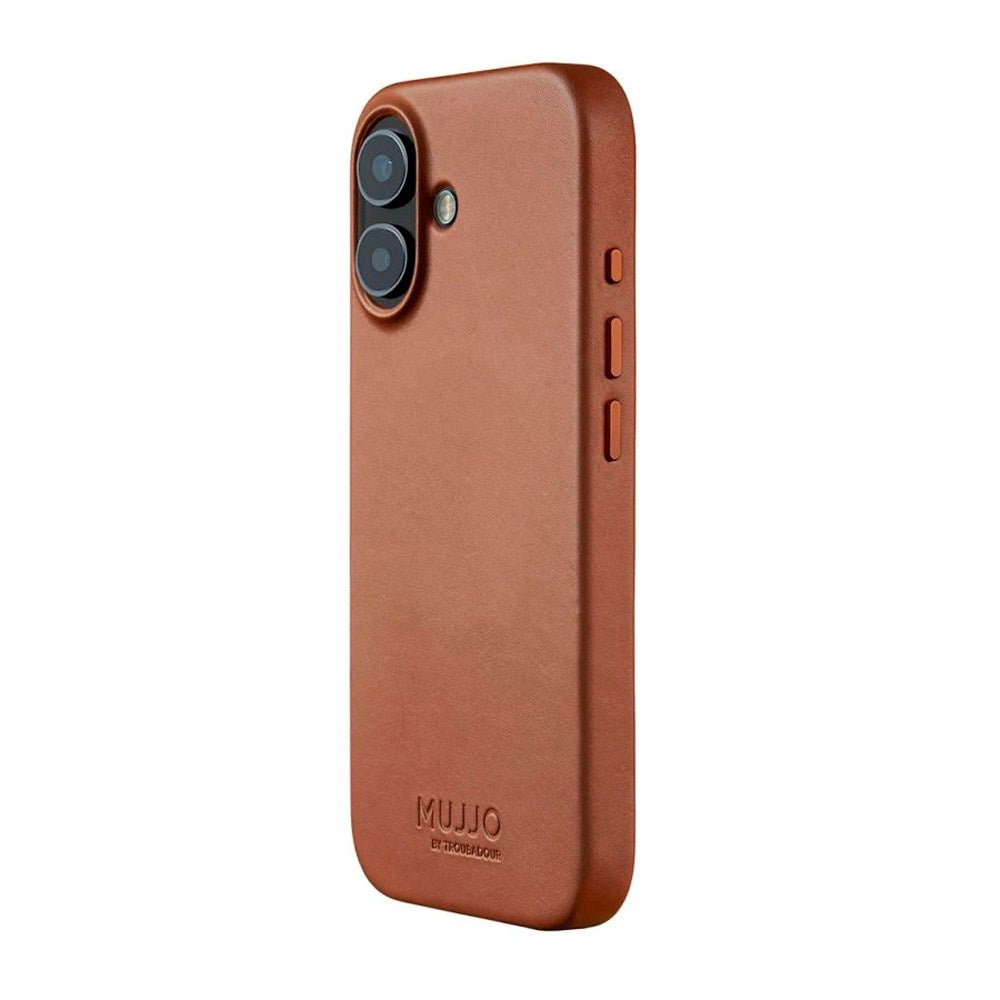 Mujjo iPhone 17 Leather Case - MagSafe Kompatibel - Tan - (DEMO)