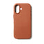 Mujjo iPhone 17 Leather Case - MagSafe Kompatibel - Tan