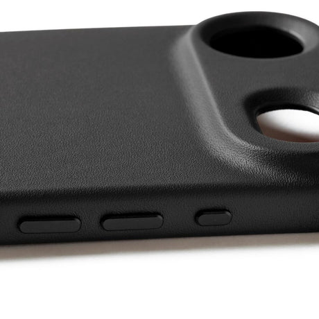 Mujjo iPhone Air Leather Case - MagSafe Kompatibel - Black