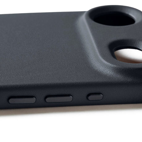 Mujjo iPhone Air Leather Case - MagSafe Kompatibel - Basalt