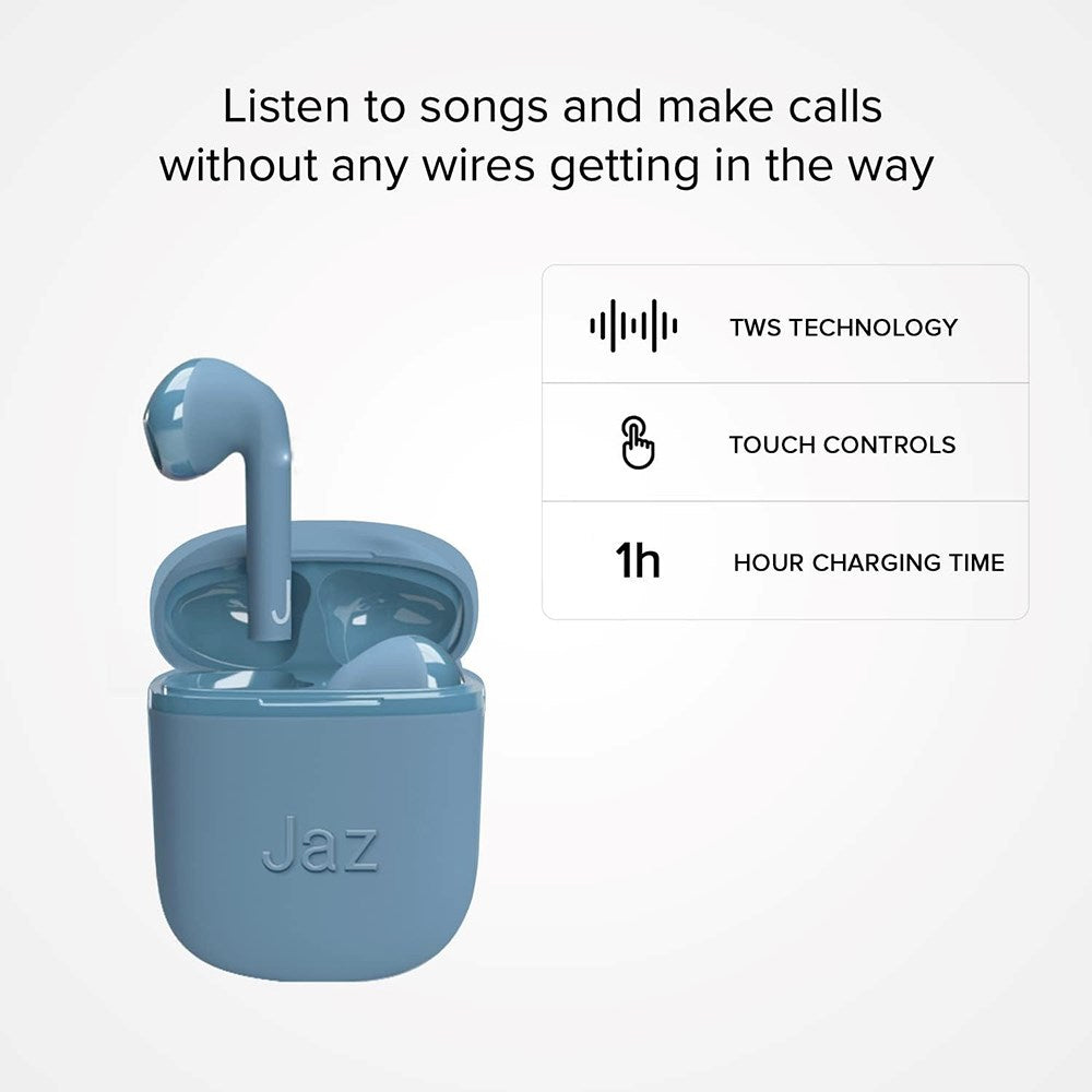 Jaz Silk True Wireless In-Ear Bluetooth Høretelefoner - Blå