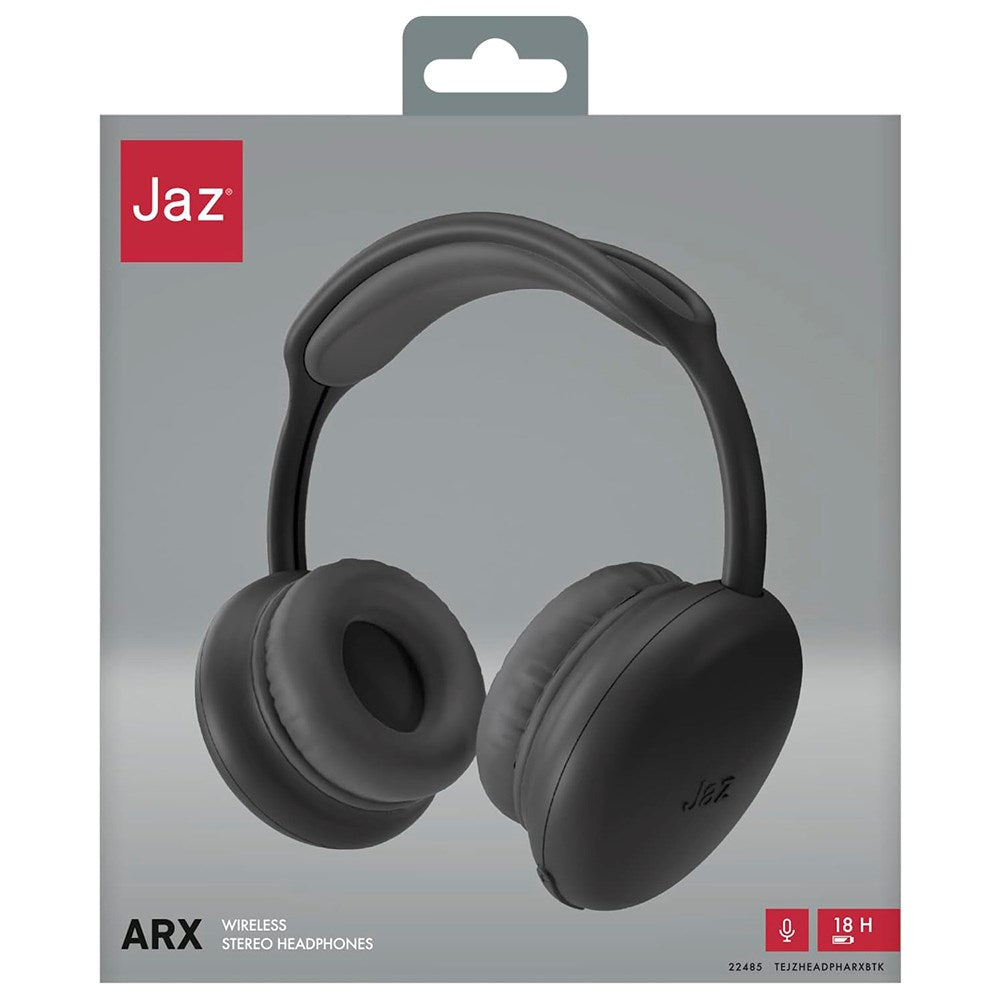 Jaz Arx Trådløs Bluetooth On-Ear Hovedtelefoner - Sort