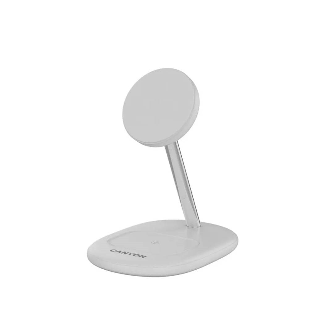 Canyon WCS 205 15W Qi2 Trådløs Oplader - MagSafe Kompatibel - Hvid