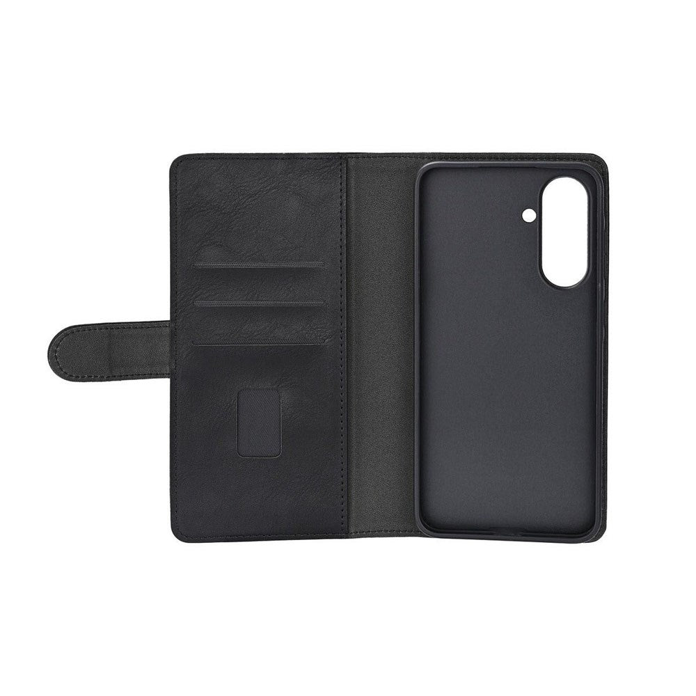 Samsung Galaxy A56 (5G) GEAR 2-in-1 Wallet Genanvendt Kunstlæder Cover m. Pung - Sort
