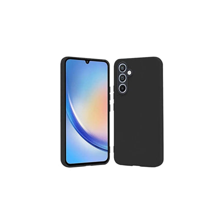 Samsung Galaxy A24 4Smarts Liquid Silikone Cover CUPERTINO - Sort