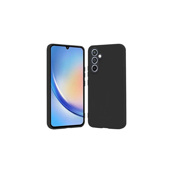 Samsung Galaxy A24 4Smarts Liquid Silikone Cover CUPERTINO - Sort