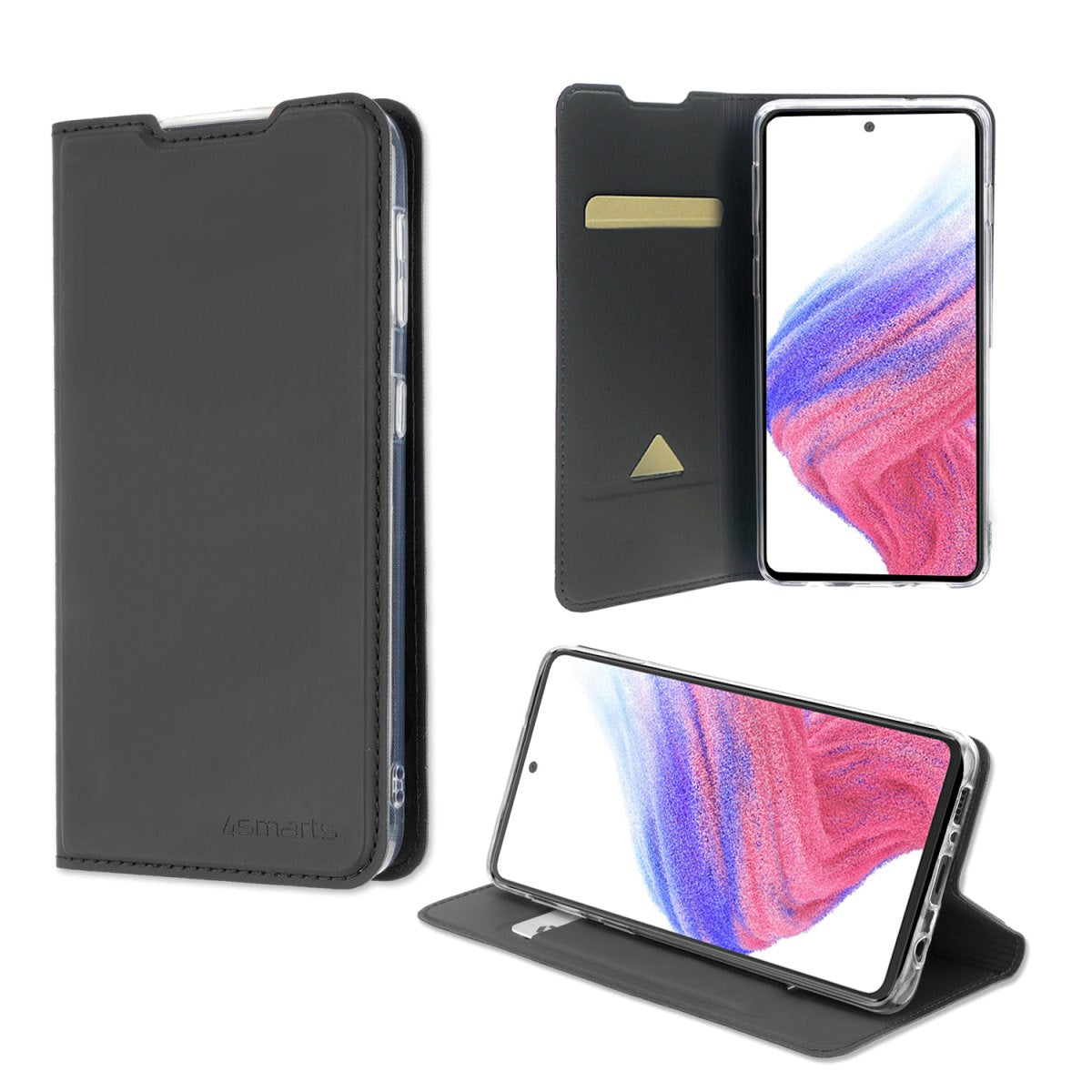 Samsung Galaxy A24 4smarts Wallet Case Urban Lite - Sort