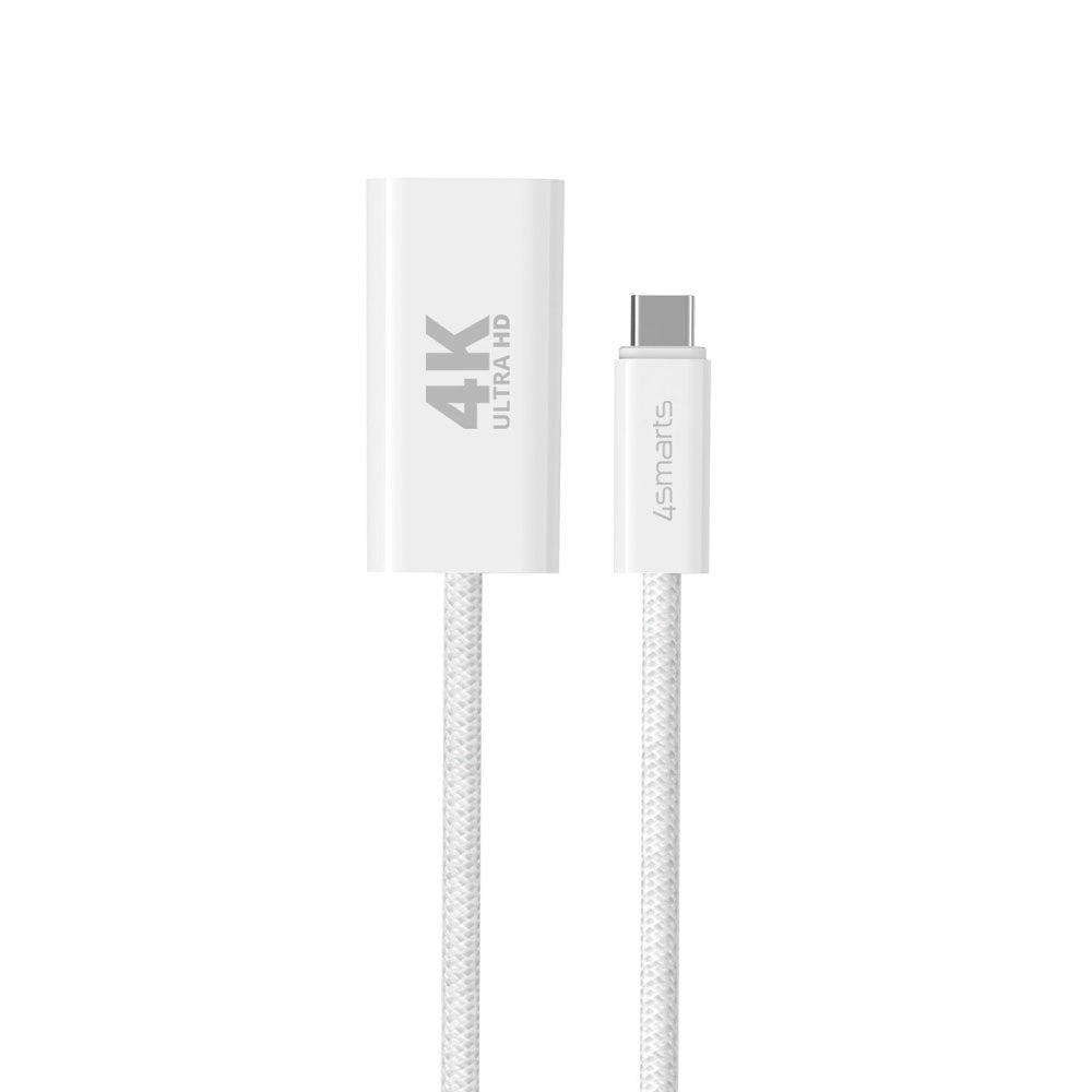 4smarts USB-C til HDMI Adapter - 1.5m - Hvid