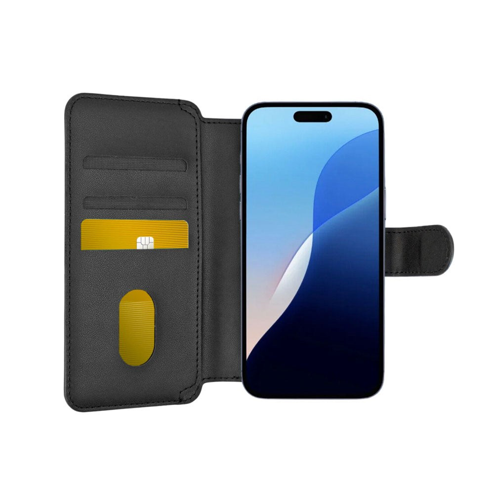 4smarts Universal CardCaddy Flip Cover L - 6.1" / 15.5cm - MagSafe Kompatibel - Sort
