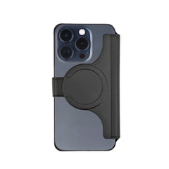 4smarts Universal CardCaddy Flip Cover L - 6.1" / 15.5cm - MagSafe Kompatibel - Sort
