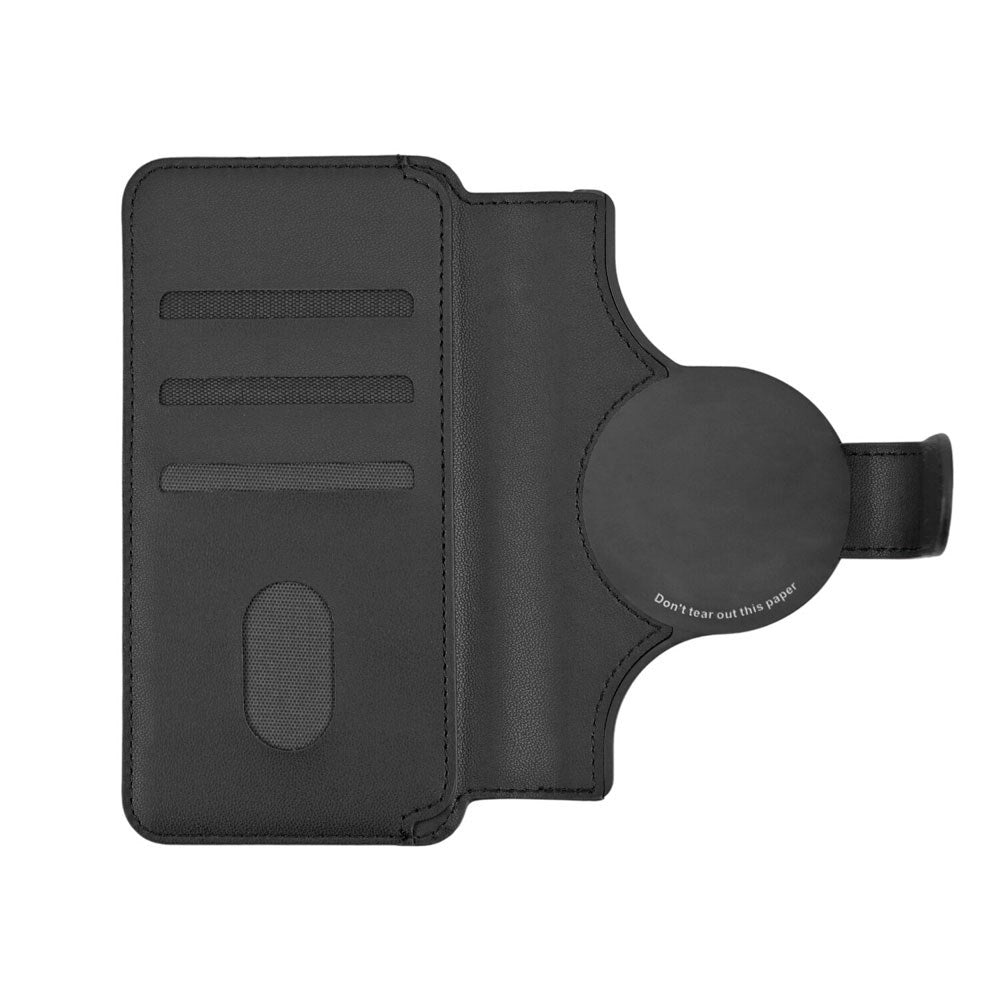 4smarts Universal CardCaddy Flip Cover L - 6.1" / 15.5cm - MagSafe Kompatibel - Sort