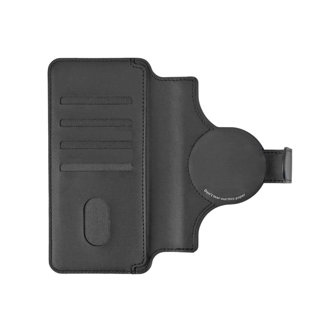 4smarts Universal CardCaddy Flip Cover XL - 6.7" / 17cm - MagSafe Kompatibel - Sort
