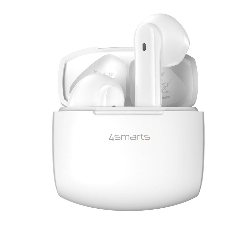 4smarts True Wireless SkyBuds Air Høretelefoner - In-Ear - Hvid