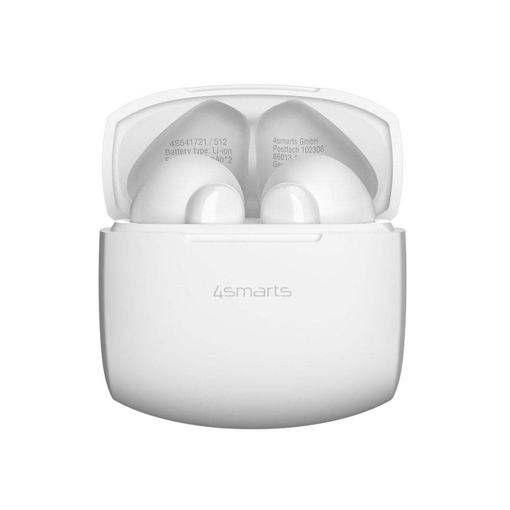 4smarts True Wireless SkyBuds Air Høretelefoner - In-Ear - Hvid
